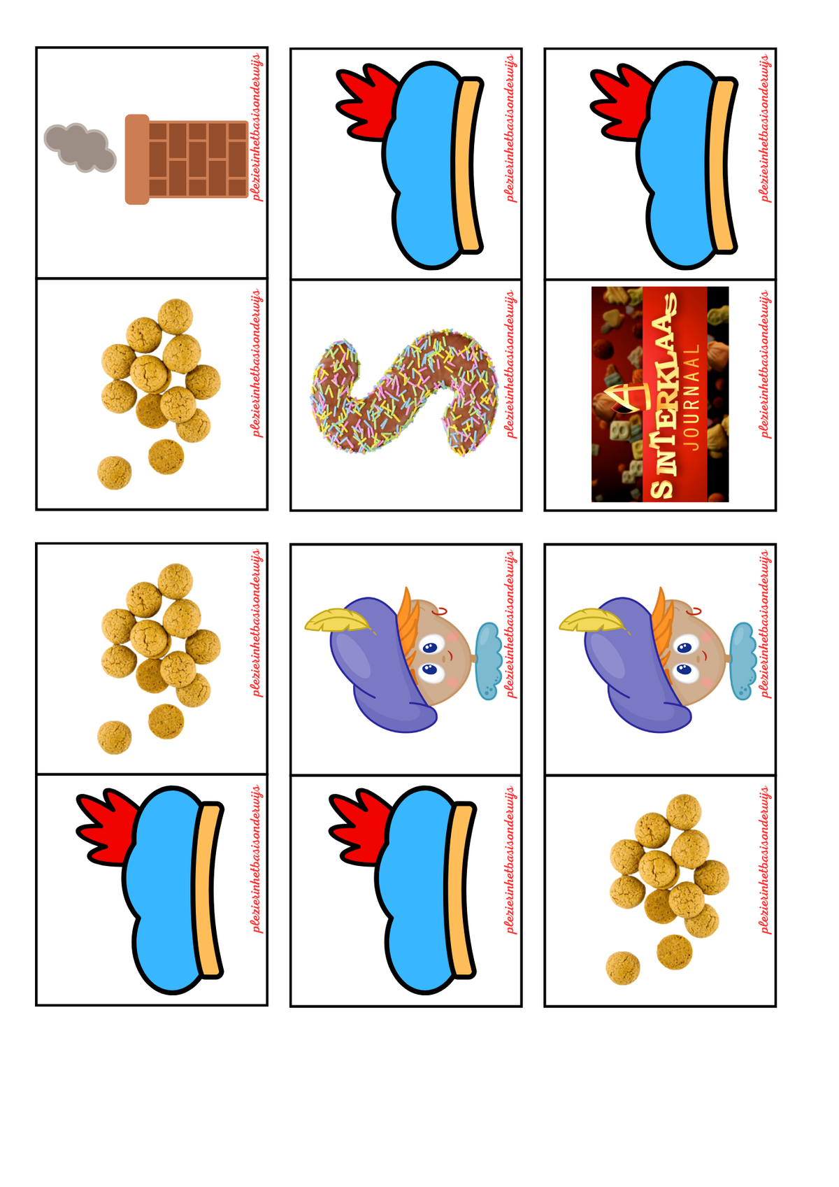 Sinterklaas domino