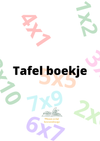 Tafelboekje 3,7,9 en 10