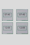 Memory digitaal klokkijken